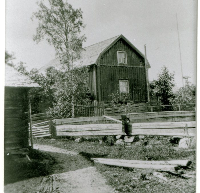 Hyrkkälän kartanon vanha rakennus v. 1928