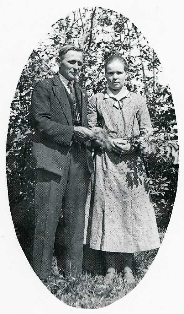 Väinö Koskinen ja vaimo Aino