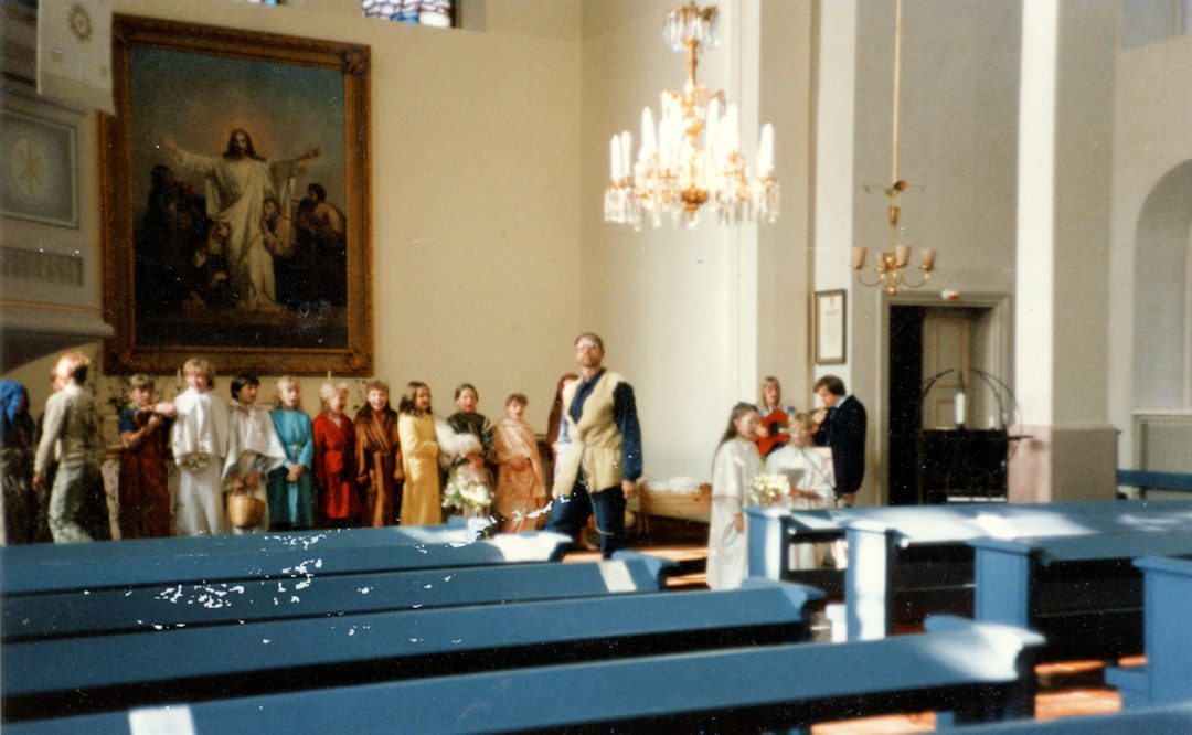 Hyvä Ystävä -musikaali Kosken Hl kirkossa v. 1985