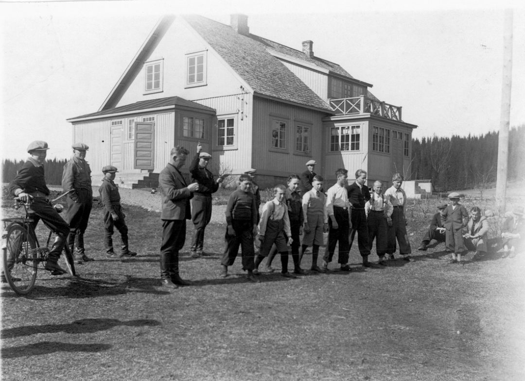 Murtomaajuoksukilpailut Järvi-Kukkolassa v. 1939