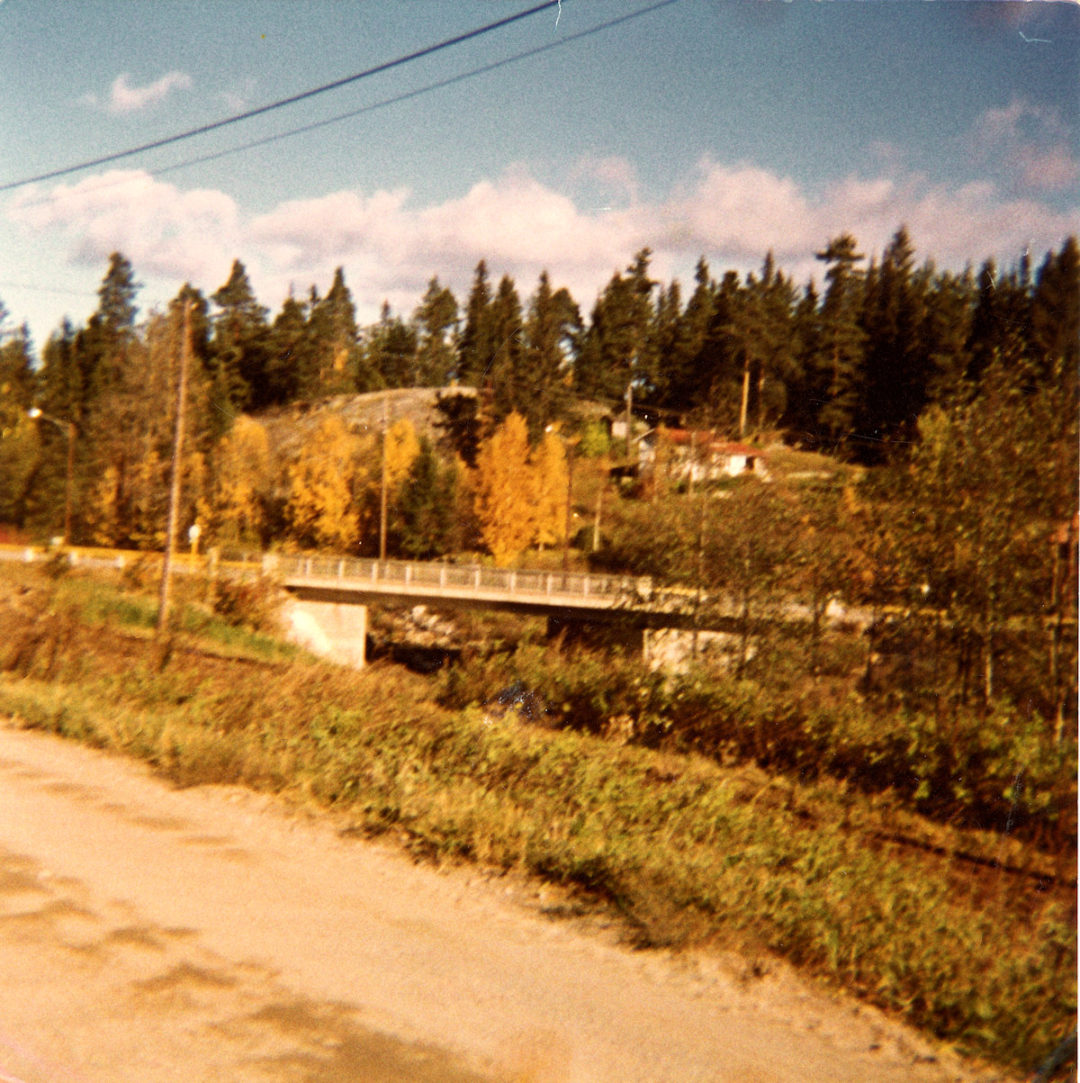 Myllykosken uusi silta ja Etolan Myllytupa